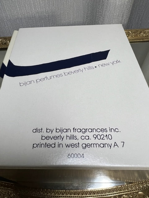 Bijan Bijan pur parfum (extrait) 7,5 ml. Édition vintage 1986 Allemagne de l'Ouest.