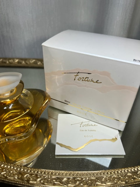 Fortune Kose (Japon) edp 50 ml. Édition vintage 1993. Flacon en cristal scellé.