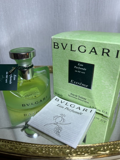 Bvlgari Eau Parfumee au The Vert Extreme 50 ml. Vintage original