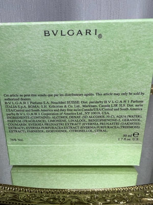 Bvlgari Eau Parfumee au The Vert Extreme 50 ml. Vintage original 1996. Sealed bottle