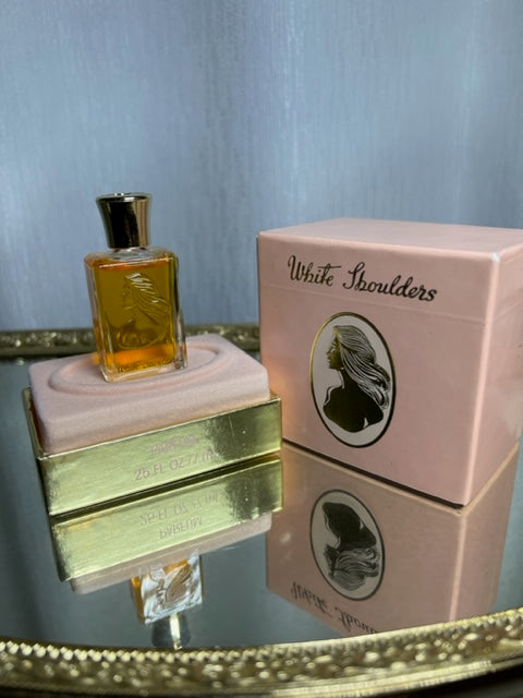White Shoulders Evyan extrait 7,5 ml. Vintage 1970. Sealed bottle