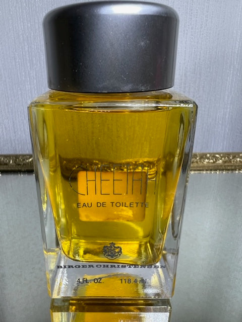 Birger Christensen Cheetah edp 120 ml crystal bottle. Extremely rare 1964 edition. Amazing!