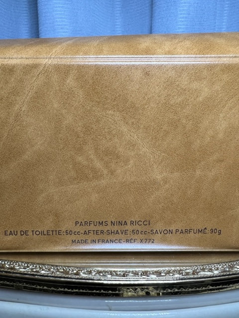 Signoricci 2 Nina Ricci coffret parfum edt 50 ml, AS 50 ml. Savon 90 g. Vintage années 70