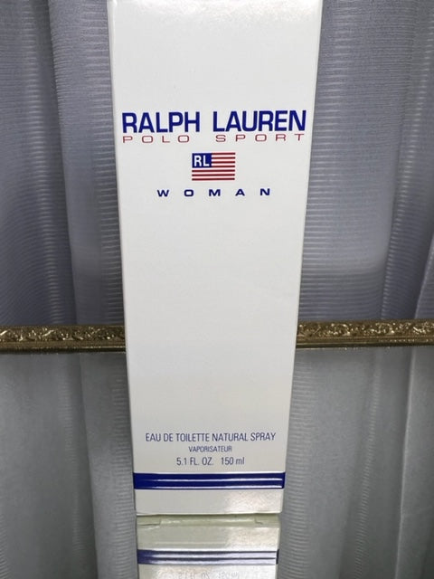 Ralph Lauren Polo Sport femme EDT 150 ml. Édition vintage 1991. Flacon scellé