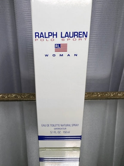 Ralph Lauren Polo Sport femme EDT 150 ml. Édition vintage 1991. Flacon scellé