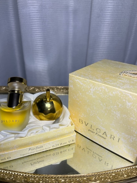 Bvlgari Pour Femme extrait 7,5 ml. Vintage. Luxury edition