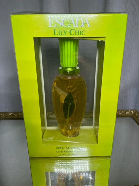 Escada Lily Chic edp 50 ml. Vintage first edition limited edition.