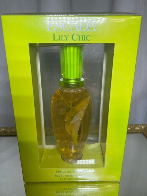 Escada Lily Chic edp 50 ml. Édition vintage limitée première édition.