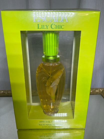 Escada Lily Chic edp 50 ml. Édition vintage limitée première édition.