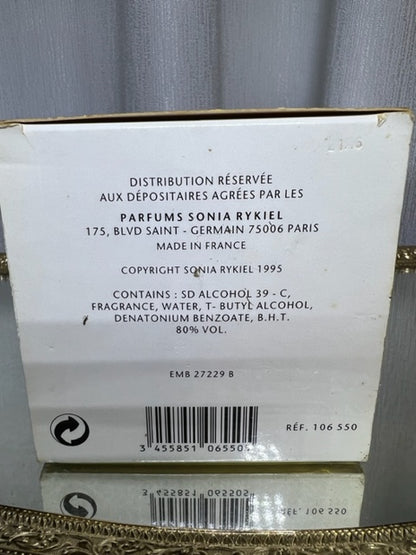 Le Parfum Sonia Rykiel eau légère 50 ml. Édition vintage originale. Scellé