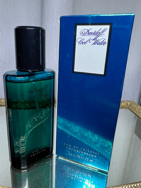 Davidoff Cool Water edt 70 ml. Rare vintage Lancaster edition 1989. Sealed bottle