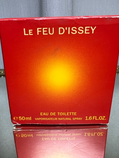 Le Feu d'Issey Issey Miyake edp 50 ml. Vintage first edition. Sealed bottle