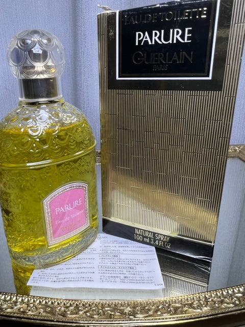 Guerlain Parure edt 100 ml. Vintage 1991. Sealed bottle
