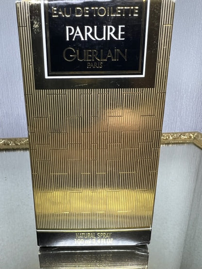 Guerlain Parure edt 100 ml. Vintage 1991. Flacon scellé