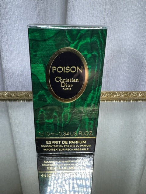 Dior Poison esprit de parfum 10 ml. Vintage 1989. Sealed