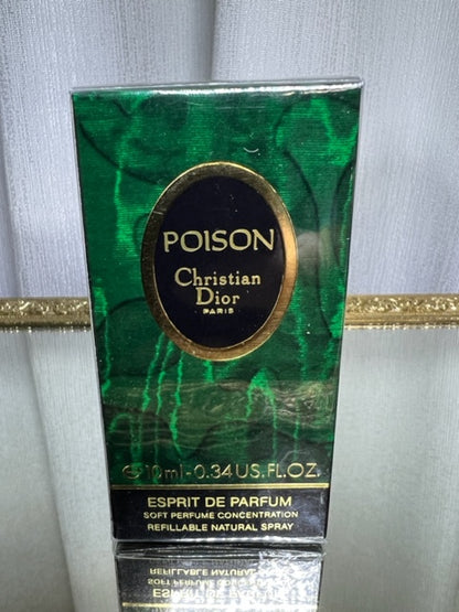 Dior Poison esprit de parfum 10 ml. Vintage 1989. Sealed