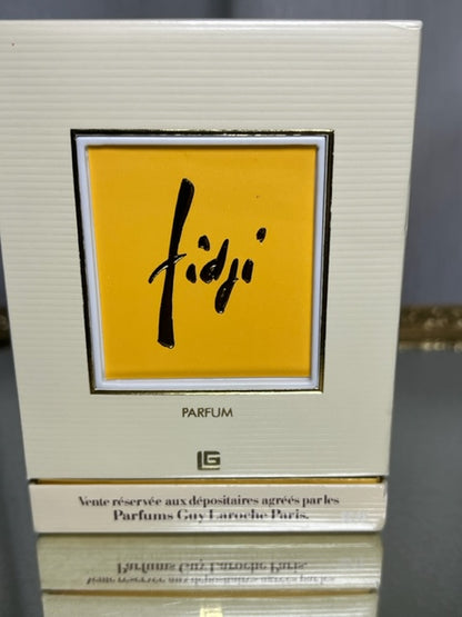 Fidji Guy Laroche parfum pur 14 ml. Édition vintage 1980. Scellé
