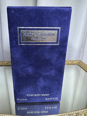 Dolce Gabbana Pour Homme perfume Body lotion 250 ml. Rare, vintage first edition Italy.