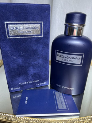 Dolce Gabbana Pour Homme perfume Body lotion 250 ml. Rare, vintage first edition Italy.