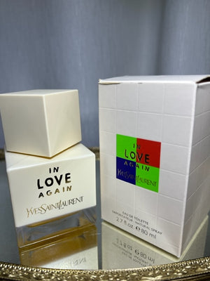 In Love Again YSL edt 80 ml. Rare, vintage. Sealed bottle