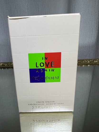 In Love Again YSL edt 80 ml. Rare, vintage. Flacon scellé