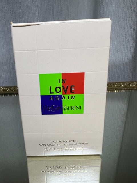 In Love Again YSL edt 80 ml. Rare, vintage. Sealed bottle