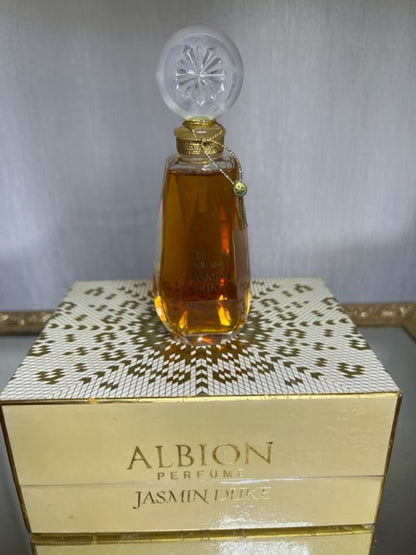 Jasmin Duke Albion (Japon) extrait 35 ml. Flacon en cristal. Scellé. Original 1978.