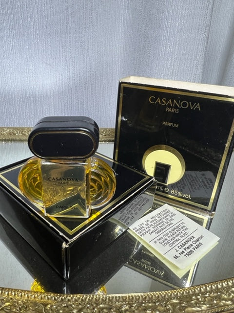 J. Casanova J. Casanova pure parfum 7,5 ml. Vintage 1981. Sealed bottle