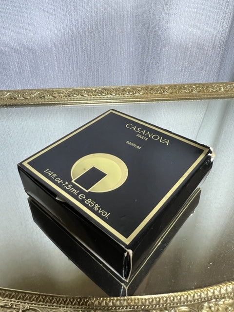 J. Casanova J. Casanova parfum pur 7,5 ml. Vintage 1981. Flacon scellé