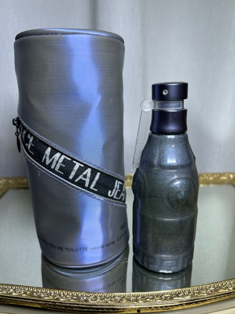 Metal Jeans Men Versace edt 75 ml. Vintage 2001. Sealed bottle.