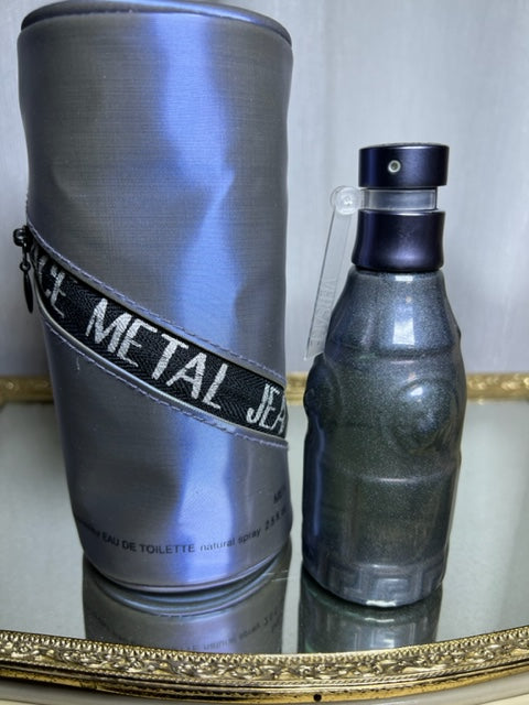 Metal Jeans Men Versace edt 75 ml. Vintage 2001. Sealed bottle.