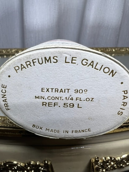 Snob Le Galion extrait 7,5 ml. Vintage 1970. Flacon scellé.