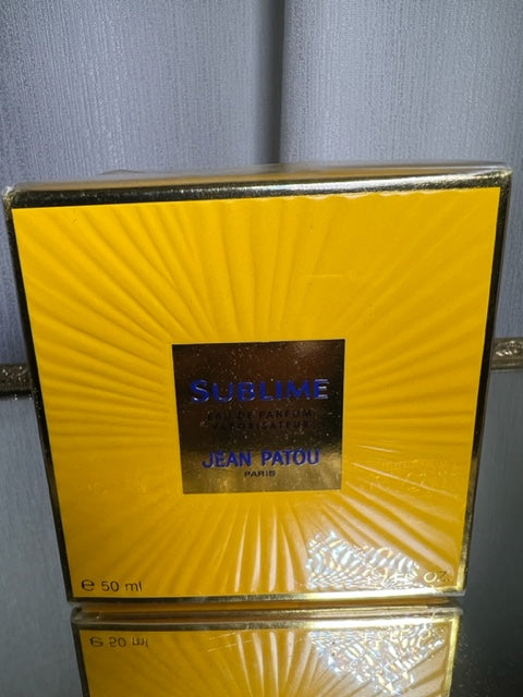 Sublime Jean Patou edp 50 ml. Vintage années 1990. Scellé