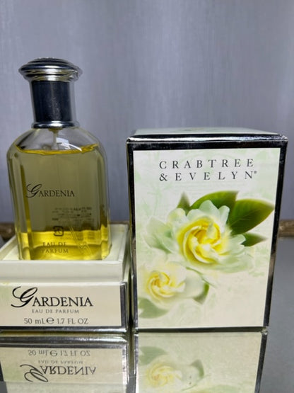 Gardenia Crabtree & Evelyn edp 50 ml. Vintage 2005. Flacon scellé