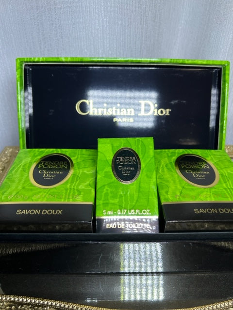 Dior Tendre Poison perfume set. Vintage 1994