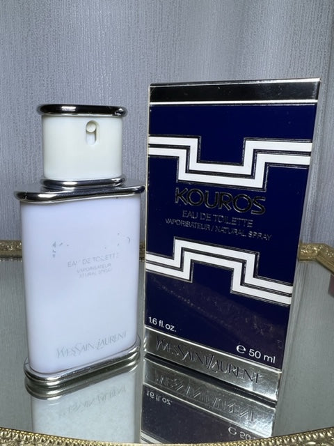 Kouros YSL edt 50 ml. Vintage 1989. Sealed bottle