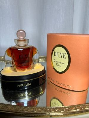 Dune Dior pure parfum 15 ml. Vintage first edition. Sealed bottle.