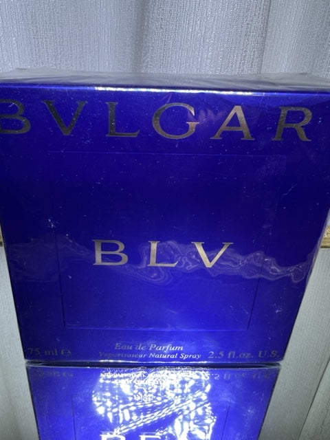 BLV Bvlgari edp 75 ml. Vintage 2000 original edition. Sealed