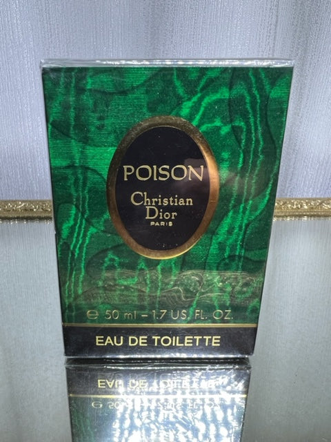 Poison Dior edt 50 ml. Vintage 1989. Scellé