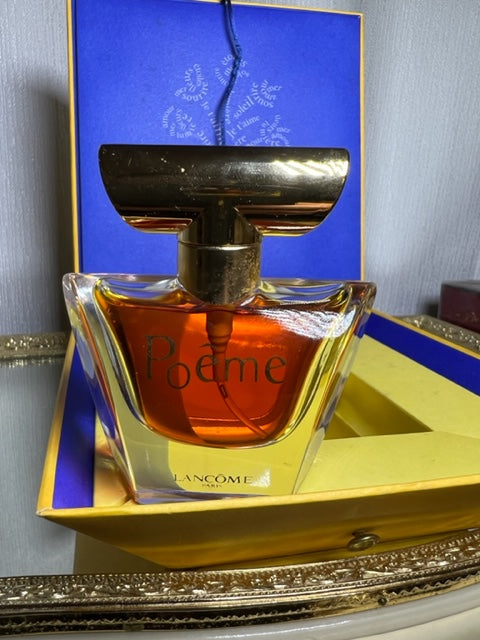 Poème Lancôme parfum pur 15 ml. Édition originale vintage, flacon scellé