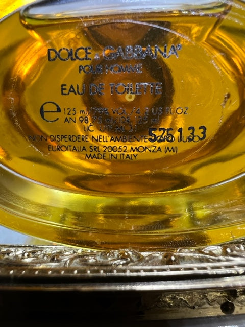 Dolce Gabbana Pour Homme edt 125 ml. Edizione vintage 1994 originale Italia