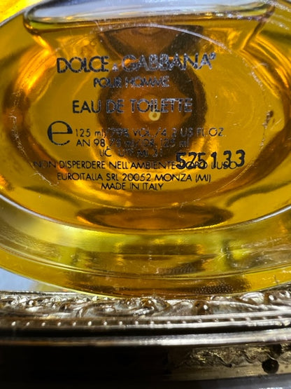 Dolce Gabbana Pour Homme edt 125 ml. Edizione vintage 1994 originale Italia