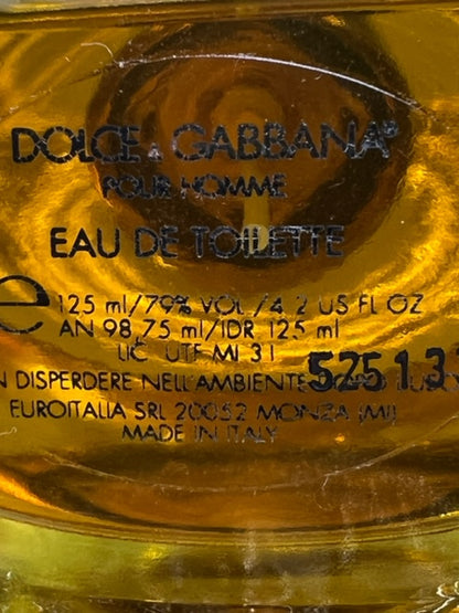 Dolce Gabbana Pour Homme edt 125 ml. Edizione vintage 1994 originale Italia