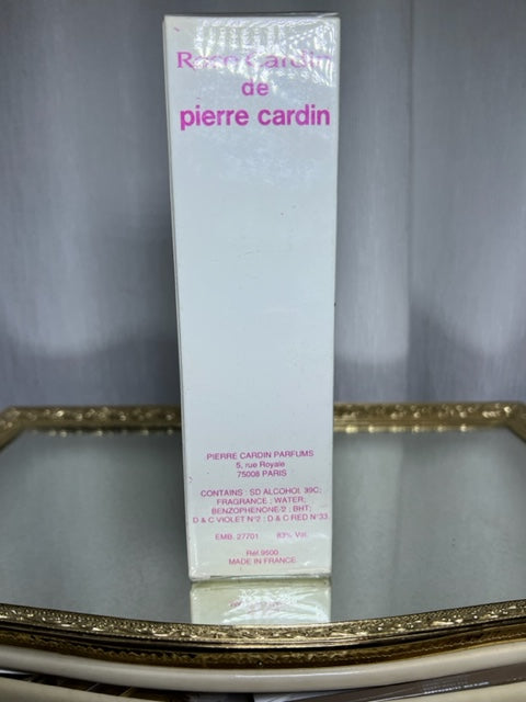 Rose by Cardin Pierre Cardin edt 50 ml. Rare, vintage 1990. Scellé