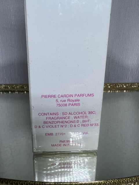 Rose by Cardin Pierre Cardin edt 50 ml. Rare, vintage 1990. Scellé