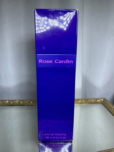 Rose by Cardin Pierre Cardin edt 100 ml. Rare, vintage 1990. Sealed bottle