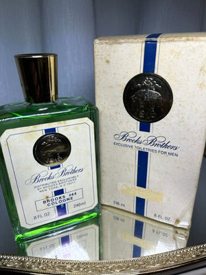 Brooks Brothers Brooks #44 Cologne For Men 236 ml. Vintage 1970s