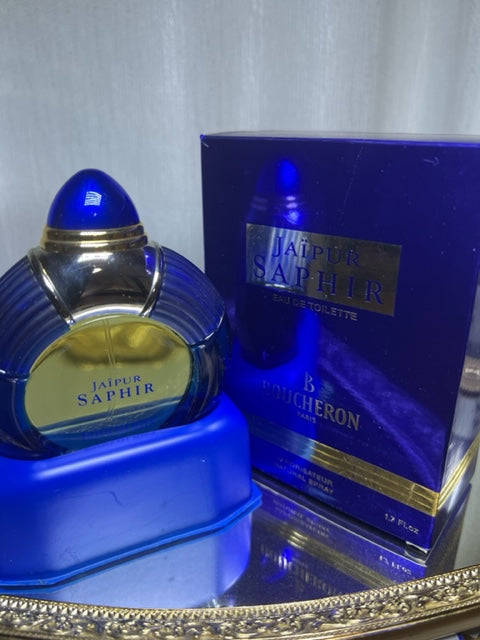 Jaipur Saphir Boucheron edt 50 ml. Vintage 1999. Flacon scellé