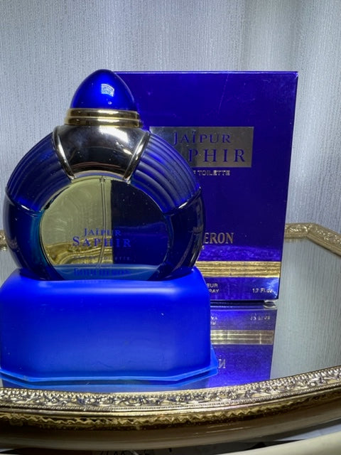 Jaipur Saphir Boucheron edt 50 ml. Vintage 1999. Flacon scellé