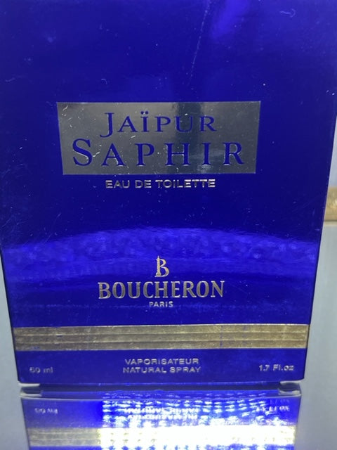 Jaipur Saphir Boucheron edt 50 ml. Vintage 1999. Flacon scellé